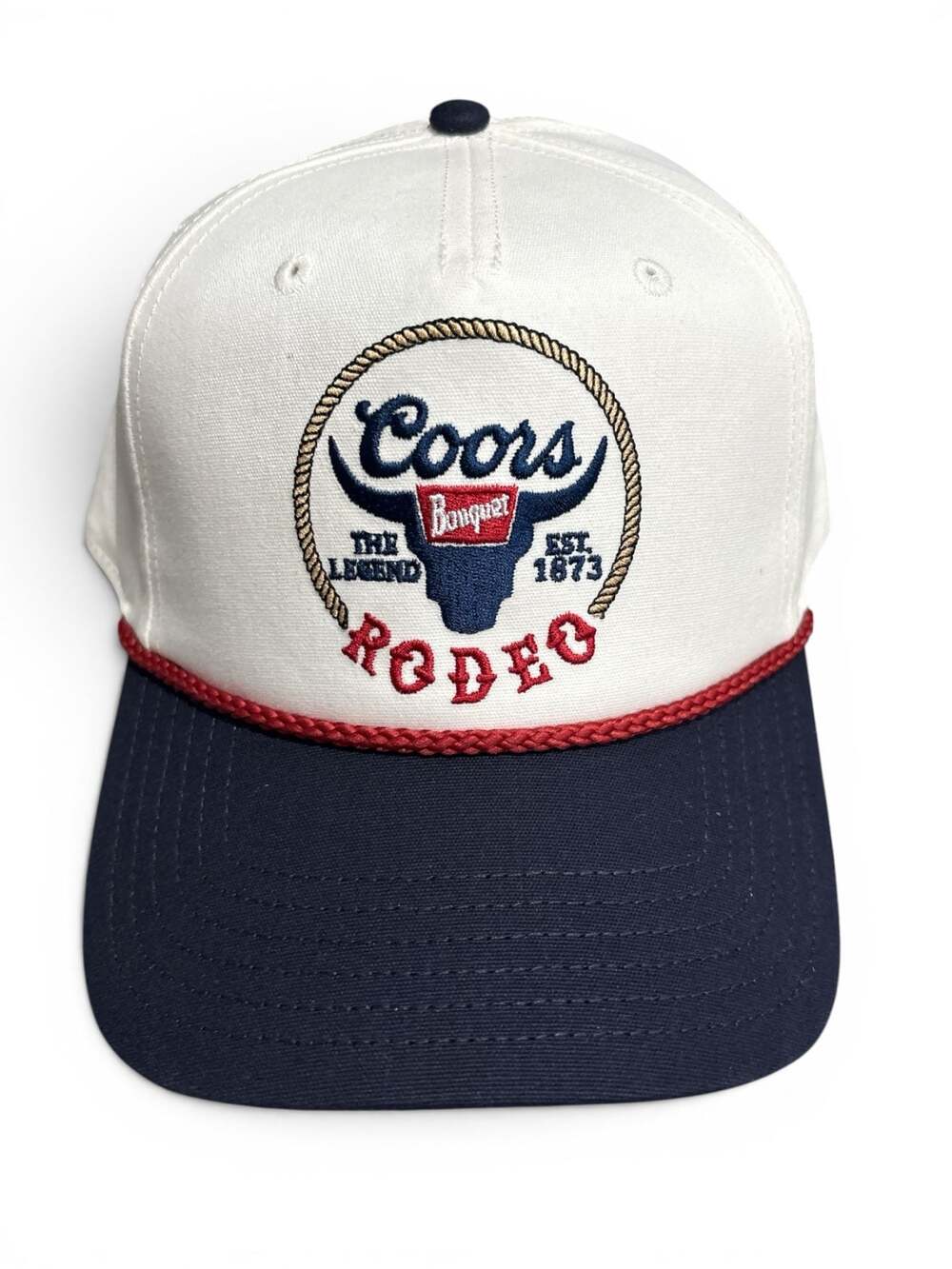 Coors Banquet Rodeo The Legend Est 1873 Snapback Hat
